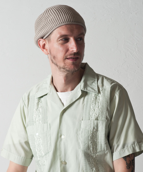 Rasta Knit Beret (Japanese Paper) / ラスタニットベレー 和紙