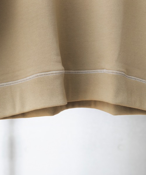 anown（アノン）の「ドルマンスリーブステッチ配色ビッグスウェット【ファッションインフルエンサー tai×anown 限定コラボ】（スウェット・メンズ・ホワイト/ブラック/モカ・M/L）」の11枚目の写真