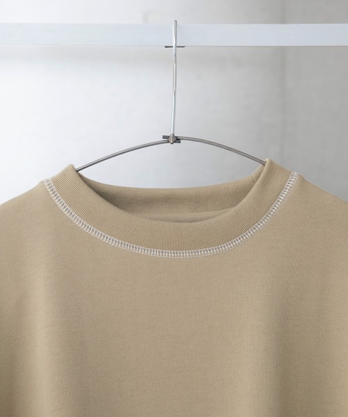 anown（アノン）の「ドルマンスリーブステッチ配色ビッグスウェット【ファッションインフルエンサー tai×anown 限定コラボ】（スウェット・メンズ・ホワイト/ブラック/モカ・M/L）」の13枚目の写真