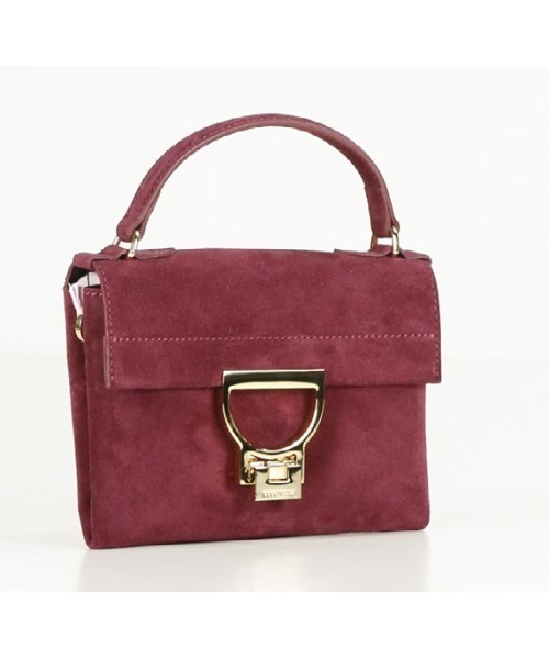 COCCINELLE(コチネレ)の「《COCCINELLE/コチネレ》MIGNON SUEDE(ハンドバッグ・レディース・パープル・FREE)」の2枚目の写真
