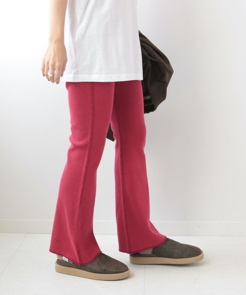 JOURNAL STANDARD relume（ジャーナルスタンダード　レリューム）の「コットンポリウレタンワッフルイージーパンツ◆（その他パンツ・レディース・グレー/ブラウン/ベージュ/ピンク・38/36）」の21枚目の写真