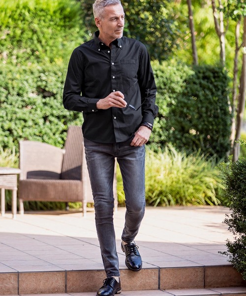 UNDER COVER メッシュ素材 ブラック長袖シャツ M セール】【WEB・直営店限定】AKM Contemporary(エイケイエム