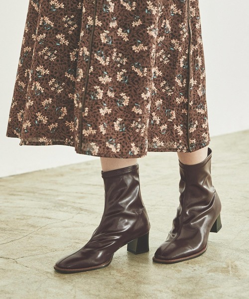 ｿﾌﾄﾌｪｲｸﾚｻﾞｰｽｸｴｱﾄｩﾌﾞｰﾂ ブーツ Titivate ティティベイト のファッション通販 Zozotown