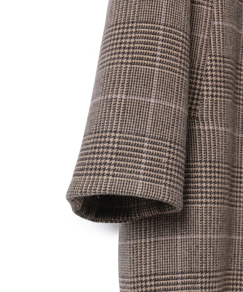 ADAM ET ROPE'(アダムエロペ)の「テーラードジャケットコート(テーラードジャケット・レディース・ベージュ/グレー・38/36)」の9枚目の写真