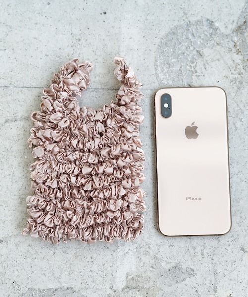 Futier land(フューティアランド)の「絞りエコバッグ(エコバッグ/サブバッグ・レディース・ブラック/ベージュ/グレー/カーキ/ブラック系その他・FREE)」の22枚目の写真