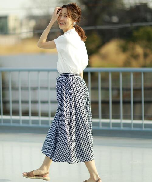 coen（コーエン）の「【WEB限定復刻】リピT・USAコットンハイネックTシャツ#（Tシャツ/カットソー・レディース・ダークブラウン/ケリー/ブラック/ライラック/ライトブルー/ブラウン系その他/ホワイト/マスタード/ダークグレー/ベージュ/コバルトブルー/オリーブ/パープル・FREE）」の15枚目の写真