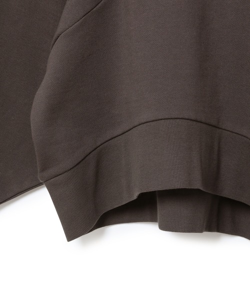 ADAM ET ROPE'（アダムエロペ）の「＜追加＞【WEB限定】ギャザースリーブスウェット（スウェット・レディース・チャコールグレー/ライトグレー/ブルー・FREE）」の5枚目の写真