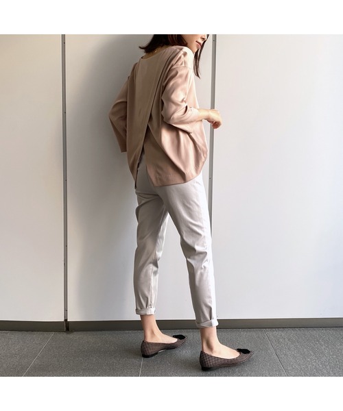 【タグ付新品】 ラウンジドレス 総レース オーバー シャツ 襟　F ブラウス LOUNGEDRESS（ラウンジドレス）の「オーバーシャツ（シャツ