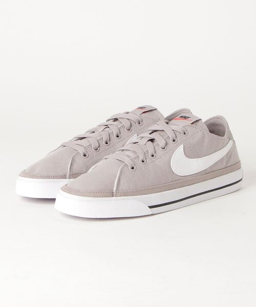 Nike ナイキ Court Legacy Cnvs Mcw6539 001clggry Wht スニーカー Nike ナイキ のファッション通販 Zozotown