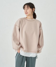earth music&ecology | メルトンカットクルーネックプルオーバー　＊(Tシャツ/カットソー)
