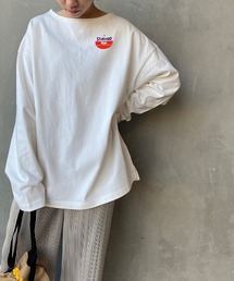 JEANS FACTORY Clothes | [Jeans Factory Clothes/ジーンズファクトリークローズ] ヘビー米綿天竺ビッグシルエットバスクTシャツ/ロンT/オーバーサイズ/ユニセックス(ボーダー・無地）(Tシャツ/カットソー)