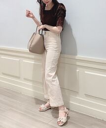 MAJESTIC LEGON | ヘルシーフレアパンツ(その他パンツ)