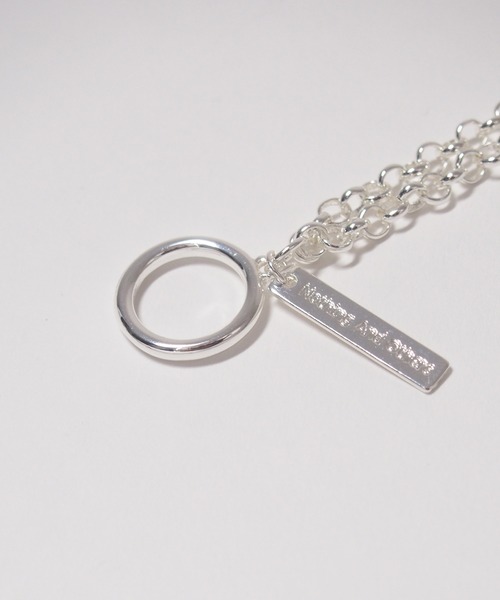 Nothing And Others（ナッシングアンドアザーズ）の「「Nothing And Others/ナッシングアンドアザーズ」Circle Chain necklace（ネックレス・レディース・シルバー・FREE）」の6枚目の写真