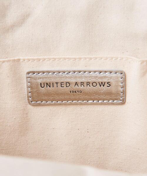 UNITED ARROWS（ユナイテッドアローズ）の「UWCC MTLC ラウンド トートバッグ †◆（トートバッグ・レディース・ゴールド/シルバー・FREE）」の21枚目の写真