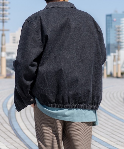 kutir（クティール）の「アソートスウィングトップ（ブルゾン・メンズ・ブラック/グレー/サックスブルー/ネイビー・MEDIUM/LARGE）」の14枚目の写真