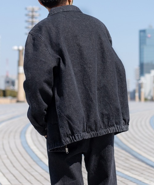 kutir（クティール）の「アソートスウィングトップ（ブルゾン・メンズ・ブラック/グレー/サックスブルー/ネイビー・MEDIUM/LARGE）」の5枚目の写真