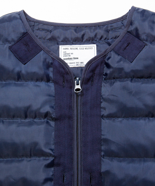 MONKEY TIME(モンキータイム)の「MT ∴ ダウン ライナー モッズコート ◆(モッズコート・メンズ・ブラック/オリーブ・X-LARGE/MEDIUM/SMALL/LARGE)」の10枚目の写真