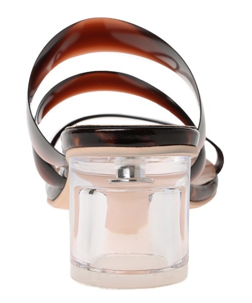 INGNI(イング)の「PVCクリアヒールサンダル(サンダル・レディース・ブラウン/クリア/モカ・M/L)」の6枚目の写真