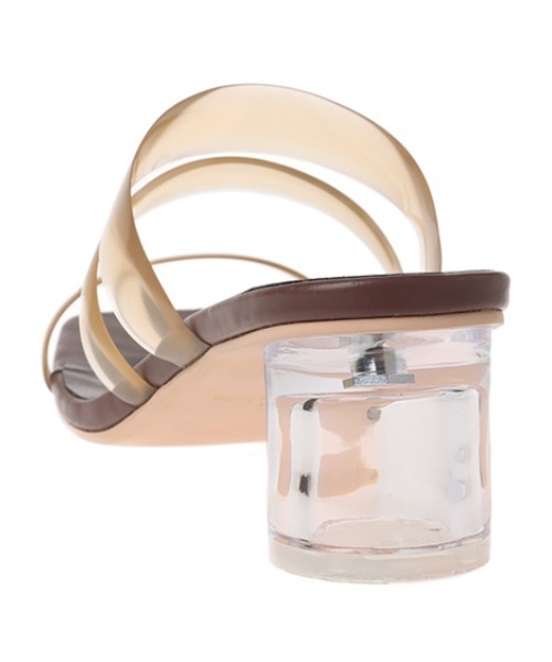 INGNI(イング)の「PVCクリアヒールサンダル(サンダル・レディース・ブラウン/クリア/モカ・M/L)」の11枚目の写真