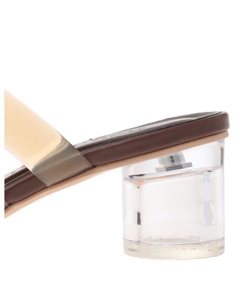 INGNI(イング)の「PVCクリアヒールサンダル(サンダル・レディース・ブラウン/クリア/モカ・M/L)」の13枚目の写真