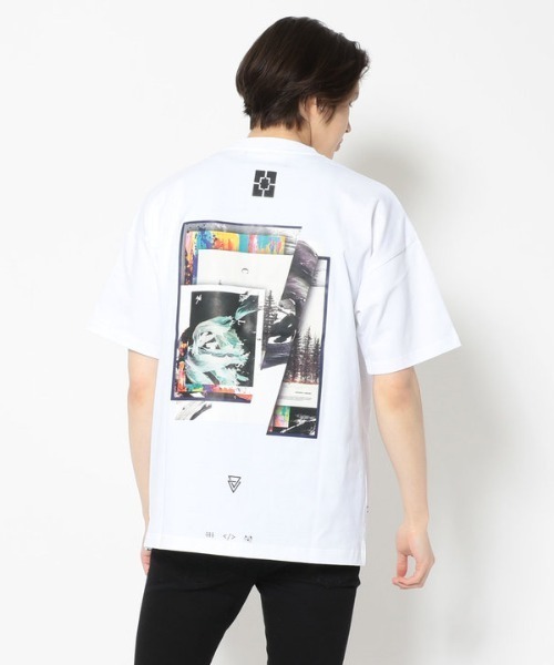 A4A(エーフォーエー)の「A4A エーフォーエー/CLLAGE Tシャツ(Tシャツ/カットソー・メンズ・ホワイト/ブラック・FREE)」の1枚目の写真