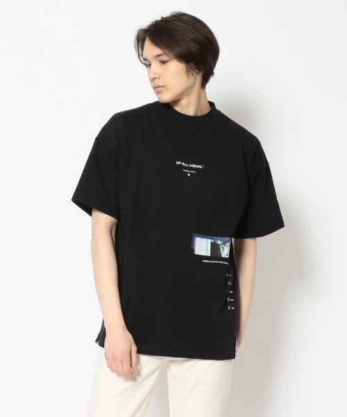 A4A(エーフォーエー)の「A4A エーフォーエー/CLLAGE Tシャツ(Tシャツ/カットソー・メンズ・ホワイト/ブラック・FREE)」の14枚目の写真