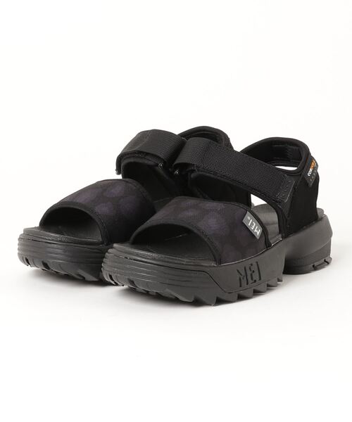 MEI(メイ)の「∴【 MEI / メイ 】PRINT SANDAL / デザインプリント サンダル スポーツサンダル レディースサイズ 21SS(サンダル・レディース・ダークブラウン/ブラック・L/S/M)」の5枚目の写真