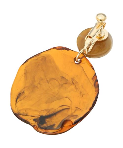 AMERICAN HOLIC(アメリカンホリック)の「ラウンドアクリルイヤリング *(イヤリング・レディース・ブラック/ブラウン/アイボリー・FREE)」の11枚目の写真