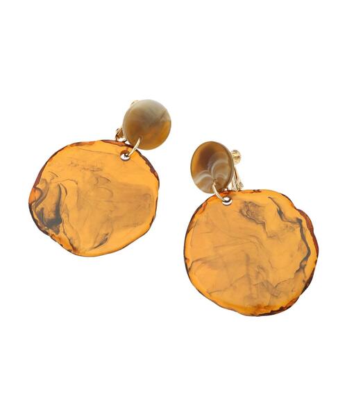 AMERICAN HOLIC(アメリカンホリック)の「ラウンドアクリルイヤリング *(イヤリング・レディース・ブラック/ブラウン/アイボリー・FREE)」の21枚目の写真