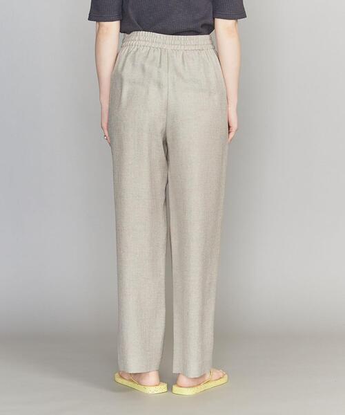 BEAUTY&YOUTH UNITED ARROWS（ビューティーアンドユースユナイテッドアローズ）の「BY リネンライクドローストイージーパンツ ∴（その他パンツ・レディース・ライトピンク/ナチュラル/ダークグレー/ダークグリーン・SMALL/LARGE/MEDIUM）」の19枚目の写真