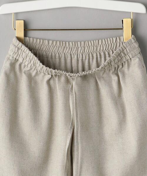 BEAUTY&YOUTH UNITED ARROWS（ビューティーアンドユースユナイテッドアローズ）の「BY リネンライクドローストイージーパンツ ∴（その他パンツ・レディース・ライトピンク/ナチュラル/ダークグレー/ダークグリーン・SMALL/LARGE/MEDIUM）」の15枚目の写真