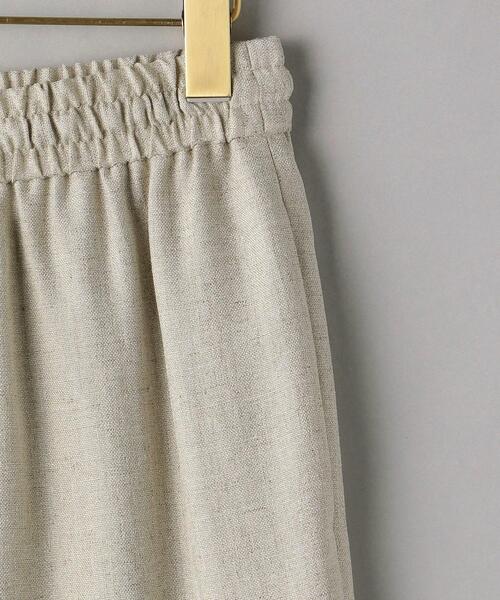 BEAUTY&YOUTH UNITED ARROWS（ビューティーアンドユースユナイテッドアローズ）の「BY リネンライクドローストイージーパンツ ∴（その他パンツ・レディース・ライトピンク/ナチュラル/ダークグレー/ダークグリーン・SMALL/LARGE/MEDIUM）」の6枚目の写真