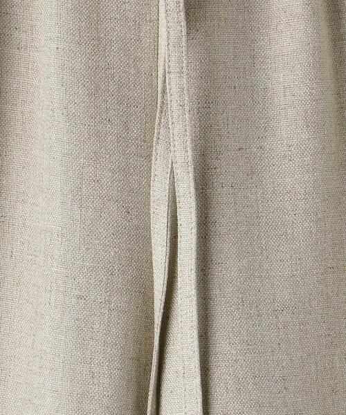 BEAUTY&YOUTH UNITED ARROWS（ビューティーアンドユースユナイテッドアローズ）の「BY リネンライクドローストイージーパンツ ∴（その他パンツ・レディース・ライトピンク/ナチュラル/ダークグレー/ダークグリーン・SMALL/LARGE/MEDIUM）」の9枚目の写真