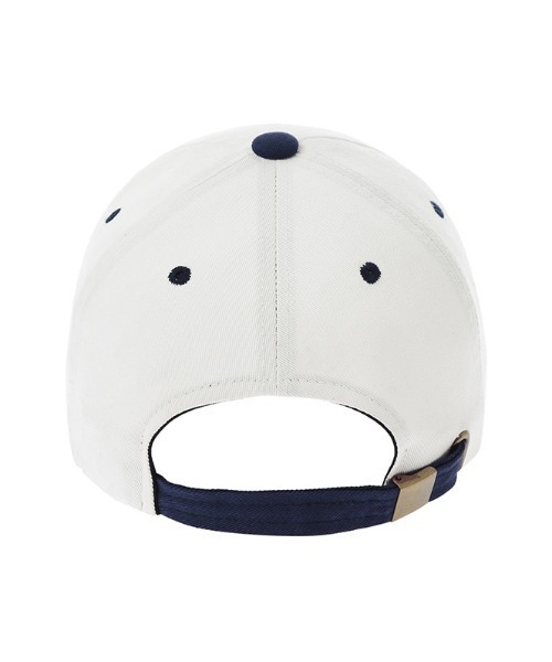 MAHAGRID(マハグリッド)の「【mahagrid】CHEMICAL LOGO BALL CAP / マハグリッド ケミカル ロゴ ベースボール キャップ(キャップ・メンズ・アイボリー/ブルー・FREE)」の4枚目の写真