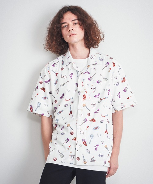 THE HITSS(ヒッツ)の「【THE HITSS】ポリ ドレープ ルーズフィット 無地 総柄 オープンカラーシャツ(シャツ/ブラウス・メンズ・S/E/M/X/P/H/B/J/F/N/V/Q/I/K/C/U/L/D/G/W/O/R/A/ブラック/グリーン/モカ/グレー/ブルー/ホワイト/T・L/M/XL)」の20枚目の写真