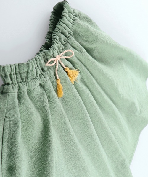 BRANSHES（ブランシェス）の「シンプルスカート（スカート・キッズ・グリーン/ブルー・M/L/S/XL）」の12枚目の写真