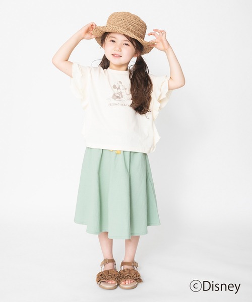 BRANSHES（ブランシェス）の「シンプルスカート（スカート・キッズ・グリーン/ブルー・M/L/S/XL）」の6枚目の写真