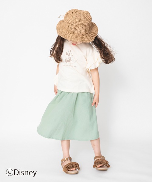 BRANSHES（ブランシェス）の「シンプルスカート（スカート・キッズ・グリーン/ブルー・M/L/S/XL）」の7枚目の写真