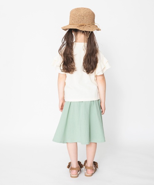 BRANSHES（ブランシェス）の「シンプルスカート（スカート・キッズ・グリーン/ブルー・M/L/S/XL）」の8枚目の写真