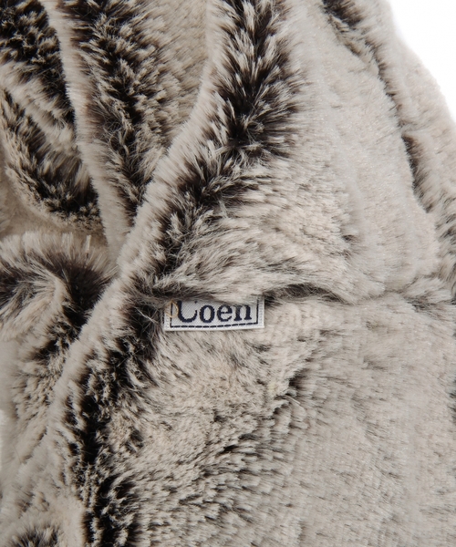 coen（コーエン）の「フェイクファースヌード（ストール/ショール・レディース・ホワイト/ブラック/その他1・フリー）」の5枚目の写真