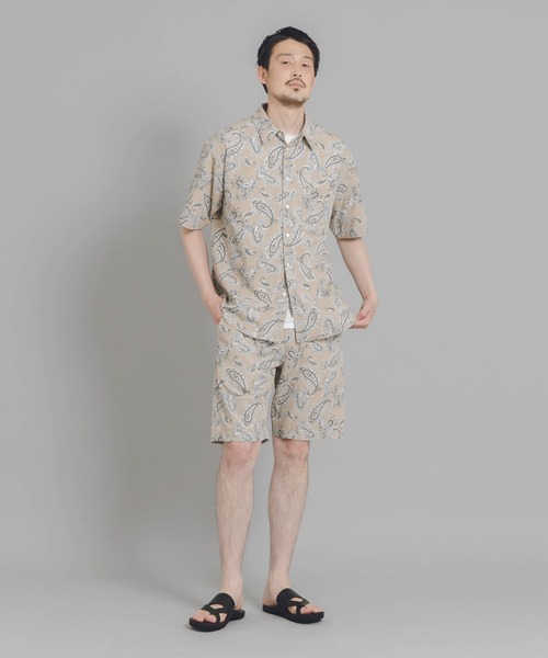 URBAN RESEARCH DOORS(アーバンリサーチドアーズ)の「White Label ペイズリー イージーショーツ(その他パンツ・メンズ・ベージュ系その他・MEDIUM/LARGE)」の15枚目の写真