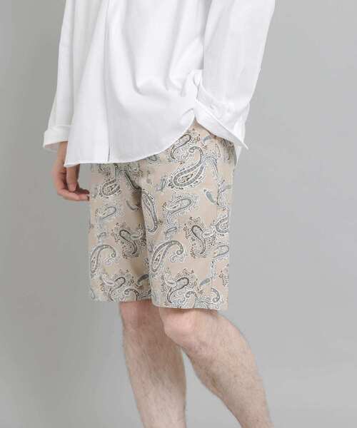 URBAN RESEARCH DOORS(アーバンリサーチドアーズ)の「White Label ペイズリー イージーショーツ(その他パンツ・メンズ・ベージュ系その他・MEDIUM/LARGE)」の13枚目の写真