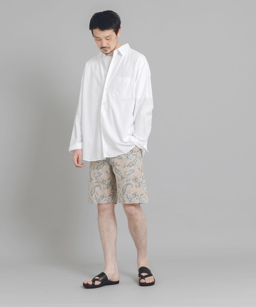 URBAN RESEARCH DOORS(アーバンリサーチドアーズ)の「White Label ペイズリー イージーショーツ(その他パンツ・メンズ・ベージュ系その他・MEDIUM/LARGE)」の5枚目の写真