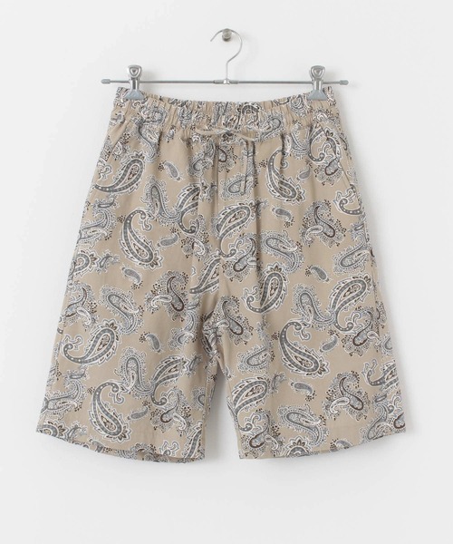 URBAN RESEARCH DOORS(アーバンリサーチドアーズ)の「White Label ペイズリー イージーショーツ(その他パンツ・メンズ・ベージュ系その他・MEDIUM/LARGE)」の3枚目の写真