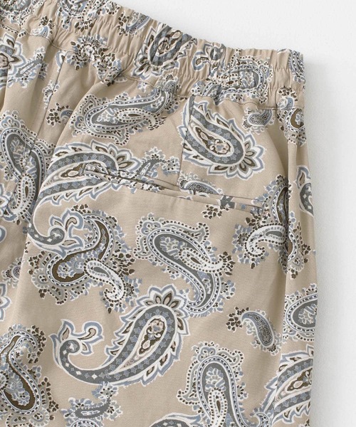 URBAN RESEARCH DOORS(アーバンリサーチドアーズ)の「White Label ペイズリー イージーショーツ(その他パンツ・メンズ・ベージュ系その他・MEDIUM/LARGE)」の19枚目の写真