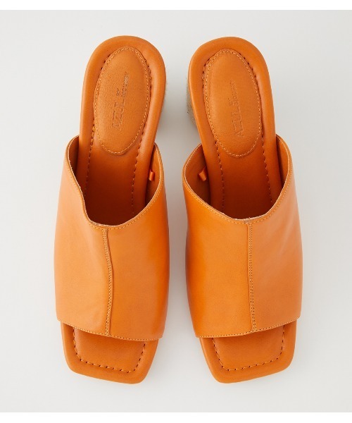 AZUL by moussy（アズールバイマウジー）の「JUTE ROUND HEEL SANDALS（サンダル・レディース・ブラック/オレンジ/アイボリー・LARGE/SMALL/MEDIUM）」の17枚目の写真