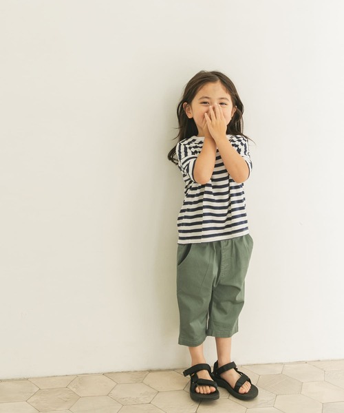 URBAN RESEARCH DOORS（アーバンリサーチドアーズ）の「ストレッチショートバナナパンツ(KIDS)（その他パンツ・キッズ・ライトカーキ/ライトベージュ・105/135/120/90）」の10枚目の写真