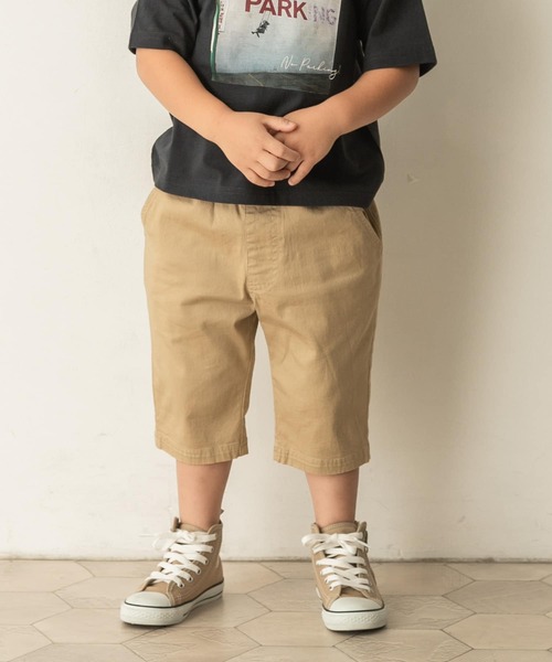 URBAN RESEARCH DOORS（アーバンリサーチドアーズ）の「ストレッチショートバナナパンツ(KIDS)（その他パンツ・キッズ・ライトカーキ/ライトベージュ・105/135/120/90）」の12枚目の写真