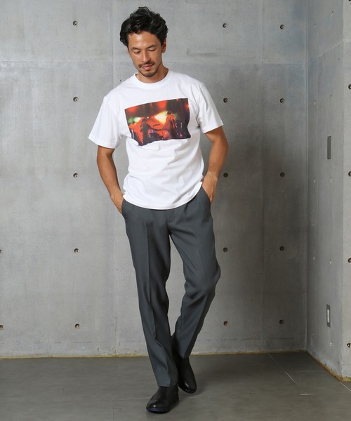 MEN'S BIGI（メンズビギ）の「[KENJI KUBO × MENS BIGI] <The Stone Roses/ザ・ストーン・ローゼズ>フォトT＃02（Tシャツ/カットソー・メンズ・ブラック/ホワイト・01/02/03）」の14枚目の写真