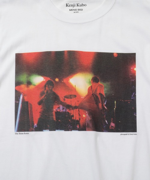 MEN'S BIGI（メンズビギ）の「[KENJI KUBO × MENS BIGI] <The Stone Roses/ザ・ストーン・ローゼズ>フォトT＃02（Tシャツ/カットソー・メンズ・ブラック/ホワイト・01/02/03）」の6枚目の写真